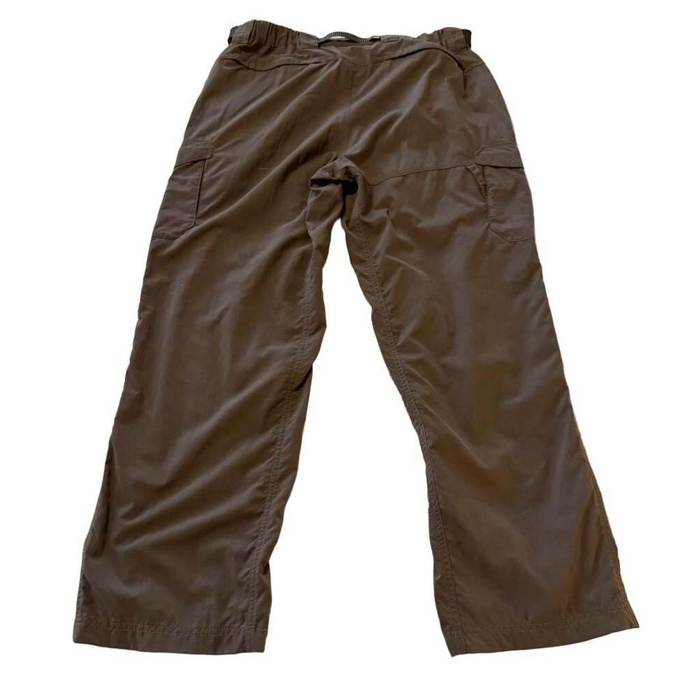 ExOfficio Men's Nylon Cargo Hiking Pants Size 34 Brown - Picture 2 of 5